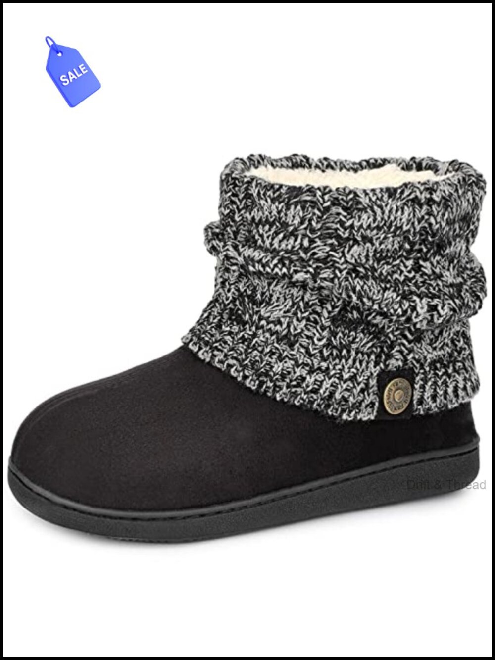 Women's Winter Slipper Boots Memory Foam Fleece Lined Indoor Outdoor